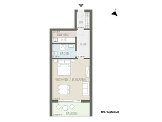 Apartamento de vacaciones Oberstdorf Plano de planta 23