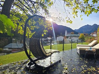 Terrasse Wellness Herbst