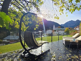 Terrasse Wellness Herbst