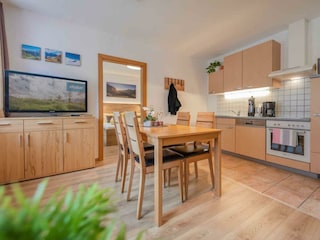 Wohnbereich m. Sitzgarnitur - Ferienwohnung Sophia