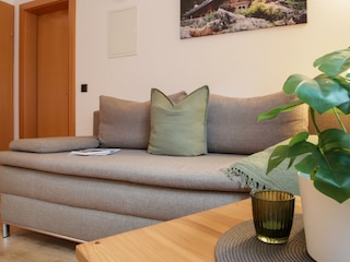 Ferienwohnung Gabi - ausziehbares Boxspringsofa