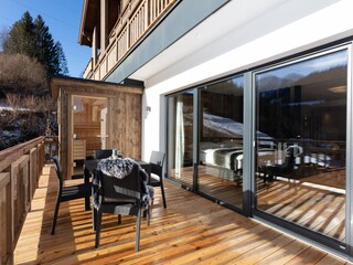 15 m² Panoramaterrasse