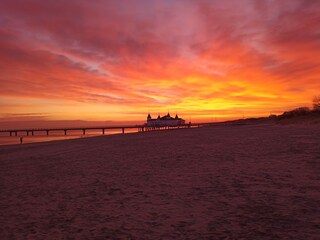 Sonnenaufgang im Dezember