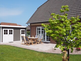 Ferienhaus Neßmersiel Außenaufnahme 7