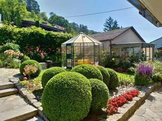 Pavillon im Garten