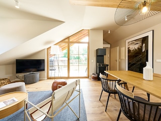 Wohnbereich mit Balkon