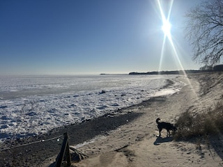 Winter am Südstrand von Göhren