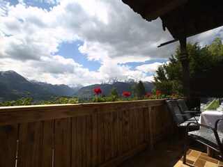 Balkon - Blick zum Watzmann
