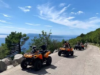 Quad-tour in Baška Voda