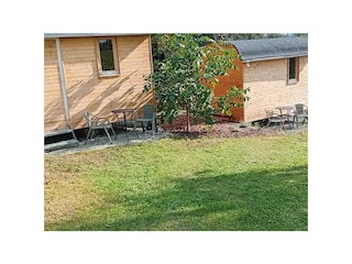 Schäferwagen Gartenblick Nr. 4 Terasse