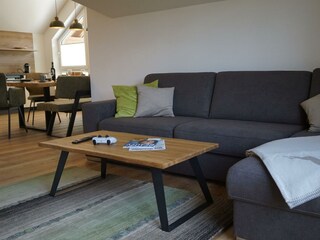 Appartement Glück Wohnzimmer