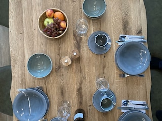 Appartement Glück Esstisch