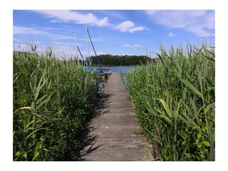 Zugang zum Bischofsee ...
