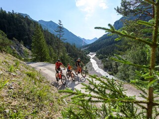 Biking tour with the whole family.