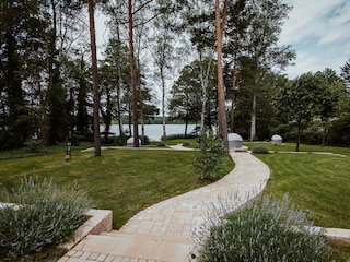 View to the lake from south west terrace