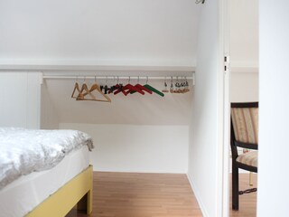 Schlafzimmer mit Doppelbett