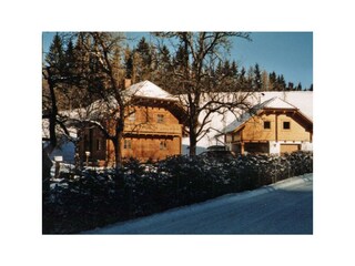 Bio-Blockhaus Koglerhütte im Winter