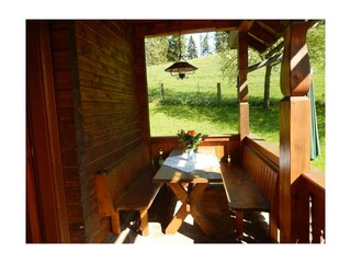 Terrasse Sitzgelegenheit Bild 3