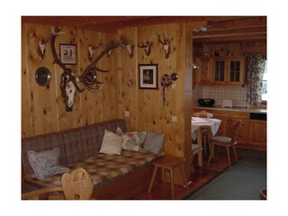 Bio-Blockhaus Koglerhütte Stube