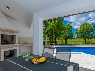 Villa Pazin Grabación al aire libre 6