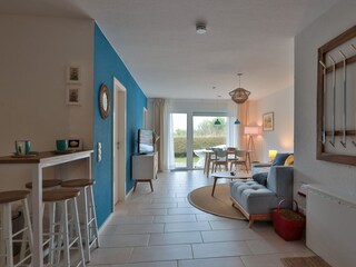 Blick in den Wohnbereich