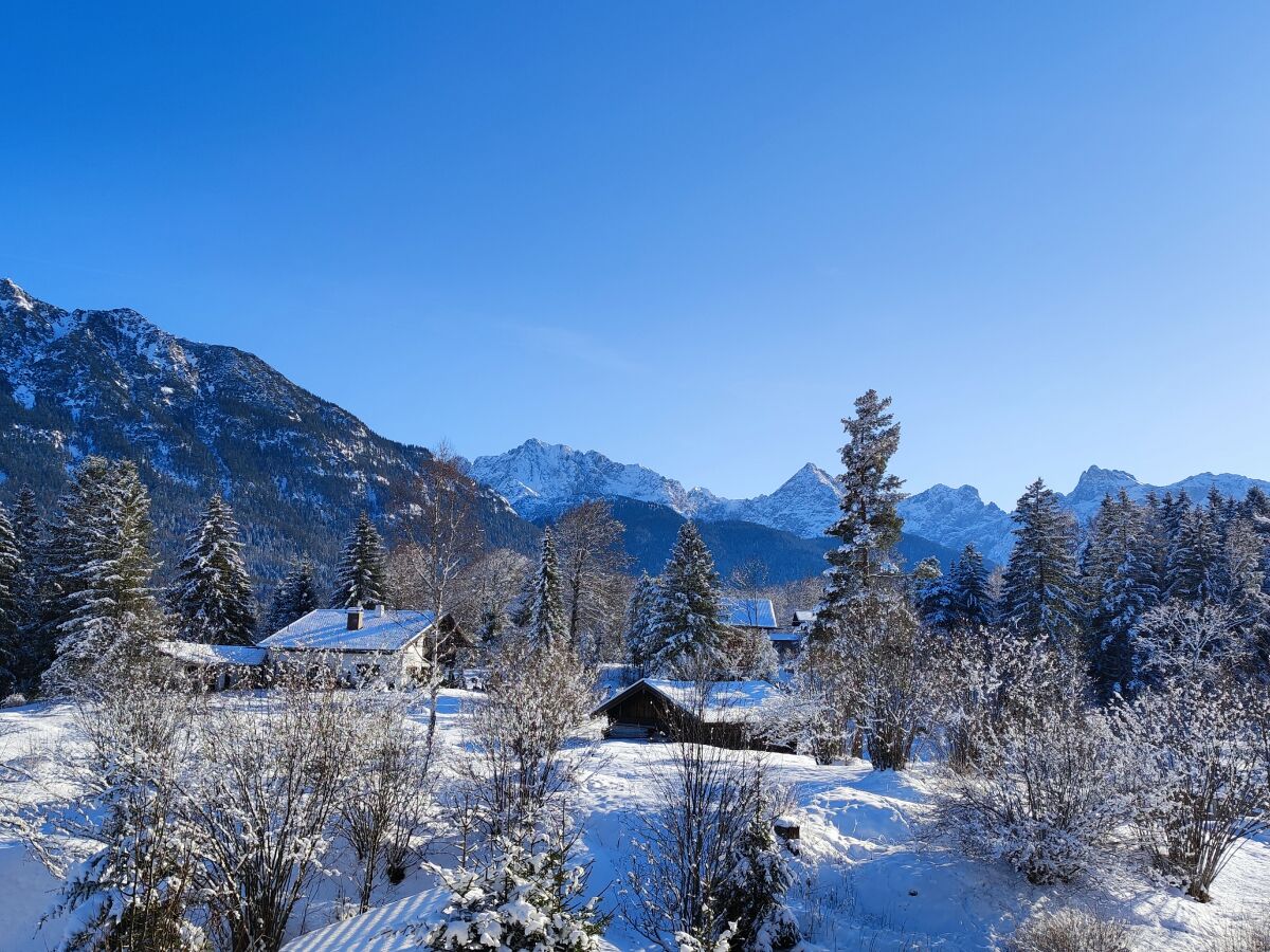 Blick vom Balkon