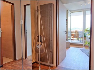 Eingangsbereich mit Garderobe