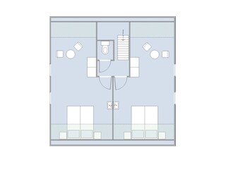 Casa per le vacanze De Koog Pianta del piano 21