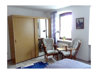 Schlafzimmer - Sitzgelegenheit