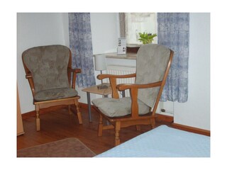 Sitzecke im Schlafzimmer