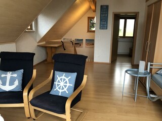 OG - offenes Schlafzimmer mit traumhafter Aussicht