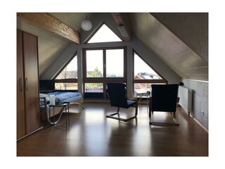 OG - offenes Schlafzimmer mit traumhafter Aussicht