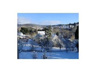 Fensterblick im Winter