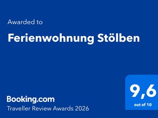 Traveller Review Award 2026 Booking.com