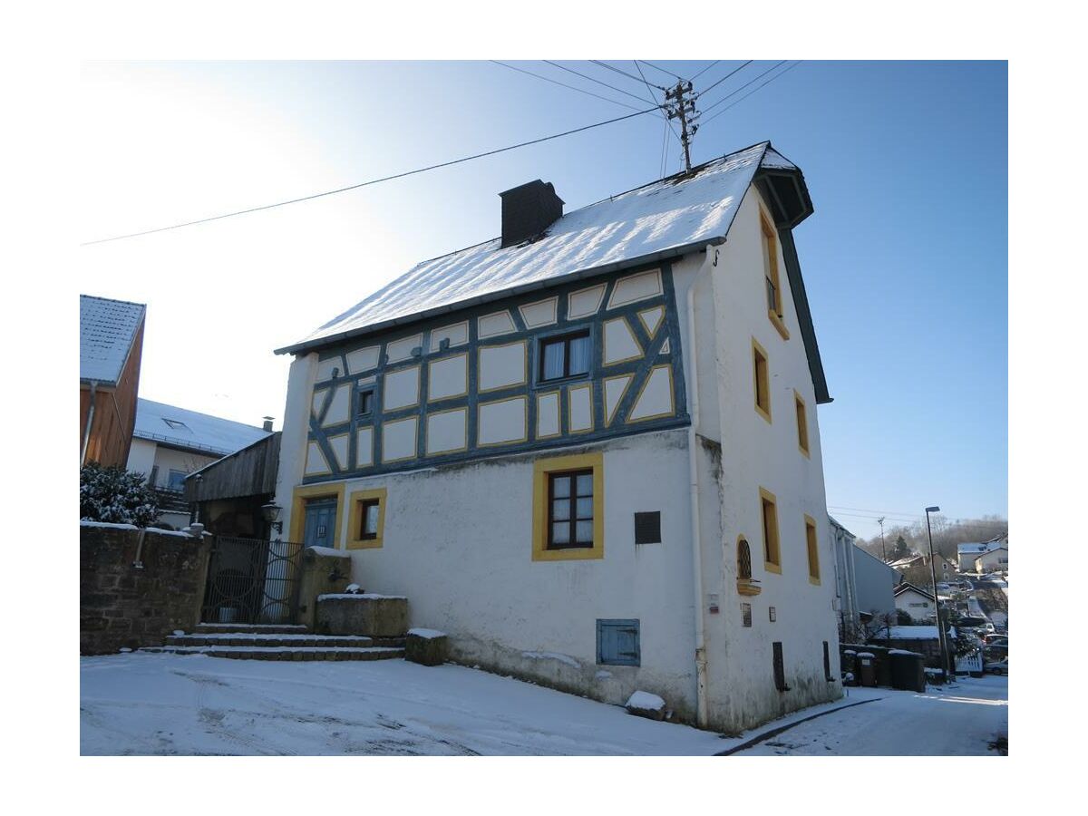 Haus Hinneres im Winter