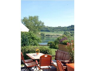 Maarblick von der Terrasse