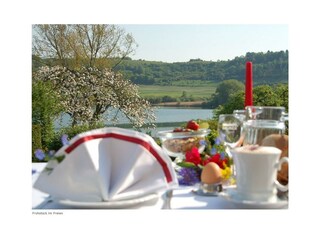 Frühstück im Freien