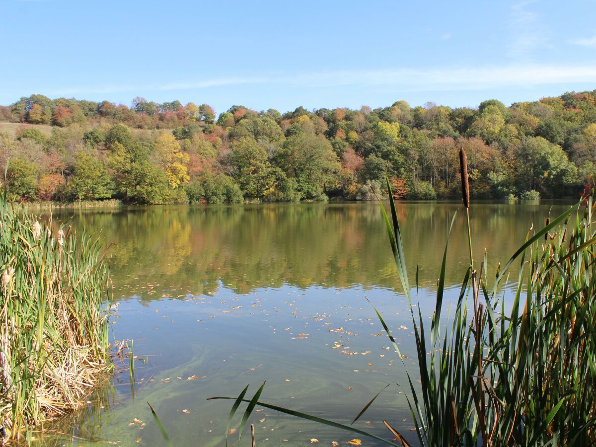 Das Immerather Maar im Herbst