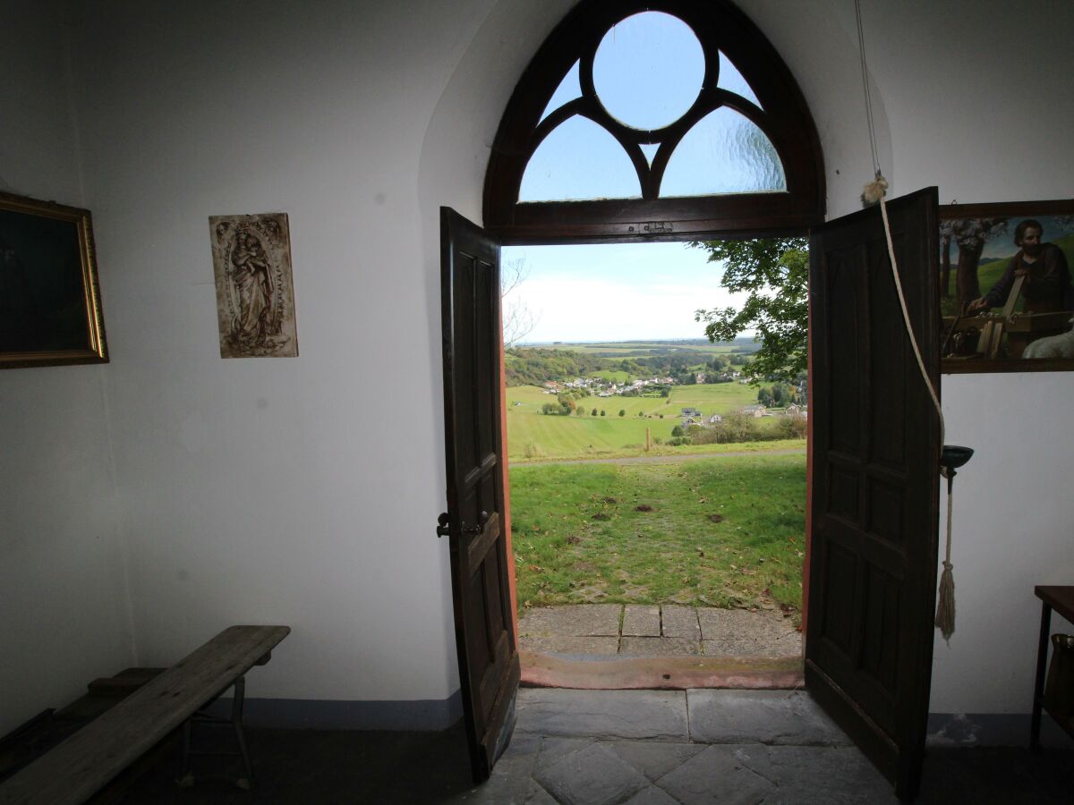 Blick auf Immerath aus der Dreifaltigkeitskapelle