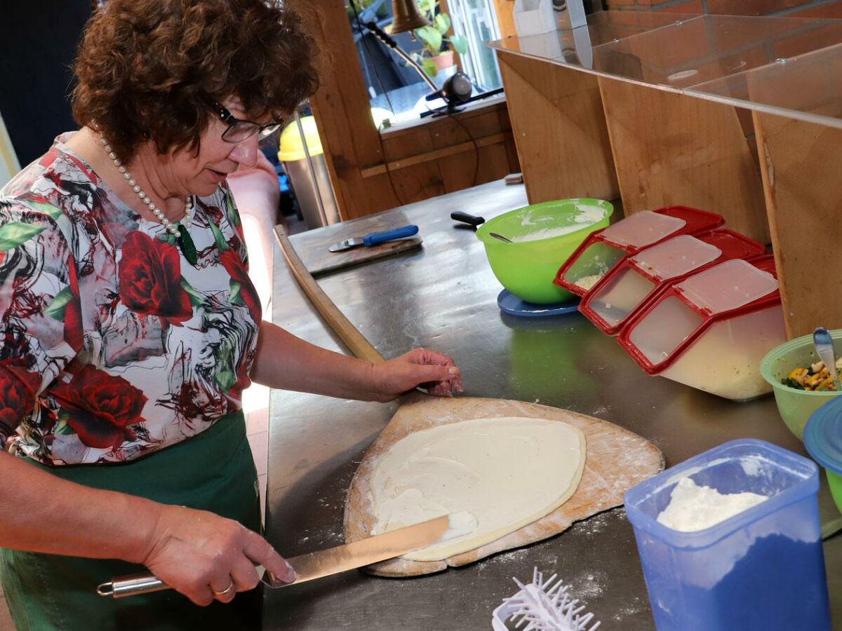 Flammkuchen backen