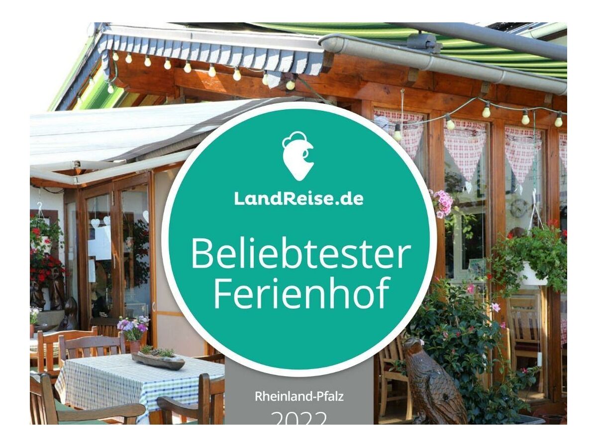 Beliebtester Ferienhof in Rheinland Pfalz