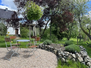 Sitzgelegenheit im Garten