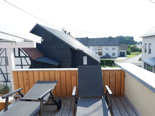 Balkon mit Blick