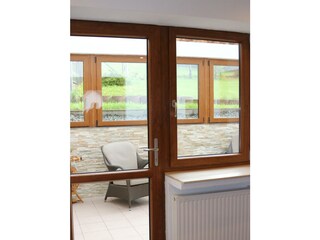 Wintergarten aus Küche