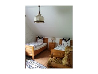 Zweibettzimmer - große Ferienwohnung
