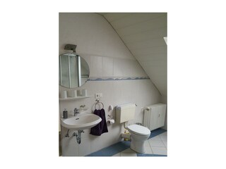 Bad in der großen Ferienwohnung
