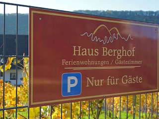 Parkplatz Haus Berghof