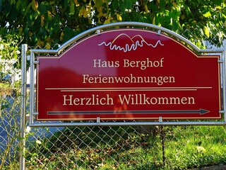 Herzlich Willkommen im Haus Berghof