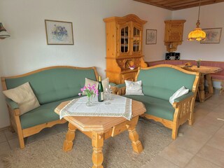 FEWO Nr 7 Moselpanorama Wohnzimmer