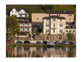 Villa Mosella Aussenansicht mit Mosel